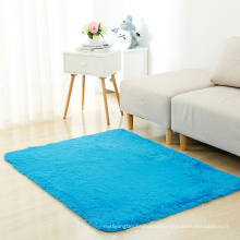 Cheap 100% Polyester long pile PV Plush Rug Tie-dying Area Carpet